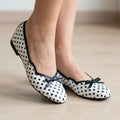 Polka Dot Ballet Pumps