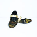 Tribal Tapestry Buckled black
