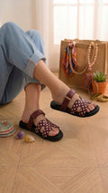 Medicated Soft Sole with polka dot