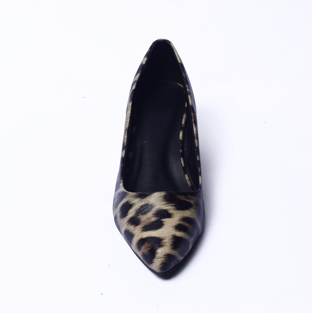 Leopard Luxe Kitten Heel