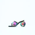 Pastel Floral Sphere black